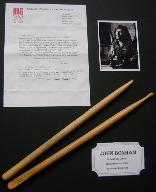 John bonham deals drum stick size